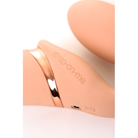 Страпон безремневой Vibrating Strap-on-me M