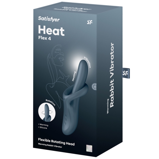 Вибратор-ротатор Satisfyer Heat Flex 4