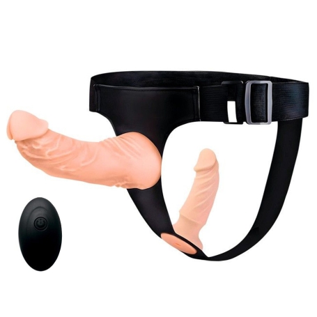 Страпон с 2 насадками Erowoman-Eroman