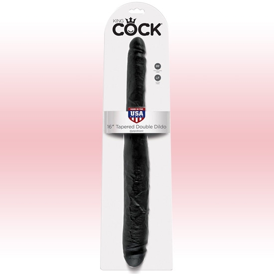 Фаллос King Cock 16&quot; Tapered Double