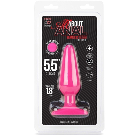 Пробка Anal Seamless 5,5" Erotic Fantasy