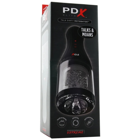 Авто-мастурбатор PDX Talk Dirty Rotobator